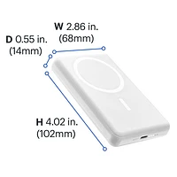 BestBuy Essentials 5000 mAh 7.5W Magnetic Wireless Power Bank - Only at Best Buy