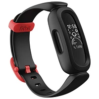 Fitbit Ace 3 Kids Activity Tracker - Black/Red