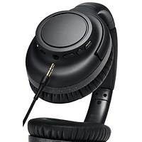 Audio-Technica ATH-S300BT Over-Ear Noise Cancelling Bluetooth Headphones - Black