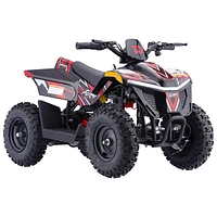 Droyd Fury Electric Youth ATV Bike (500W Motor / 24km/h Top Speed) - Ages 6+ - Red