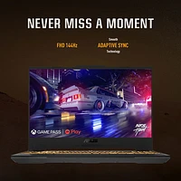 ASUS TUF Gaming F15 15.6" Gaming Laptop -Mecha Grey (Intel Ci7-12700H/16GB RAM/512GB SSD/GeForce RTX 3050) -En