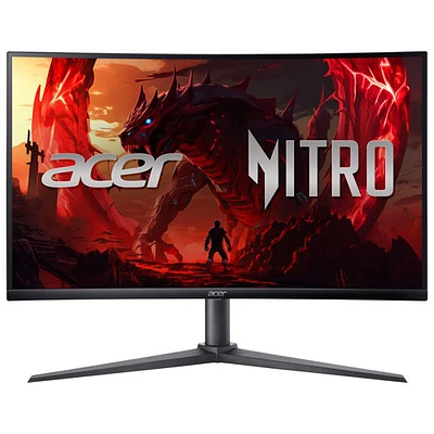 Moniteur FreeSync DEL AV incurvé QHD GàG 1 ms 180 Hz de 31,5 po Nitro d'Acer (XZ320QU) - Exclusivité Best Buy