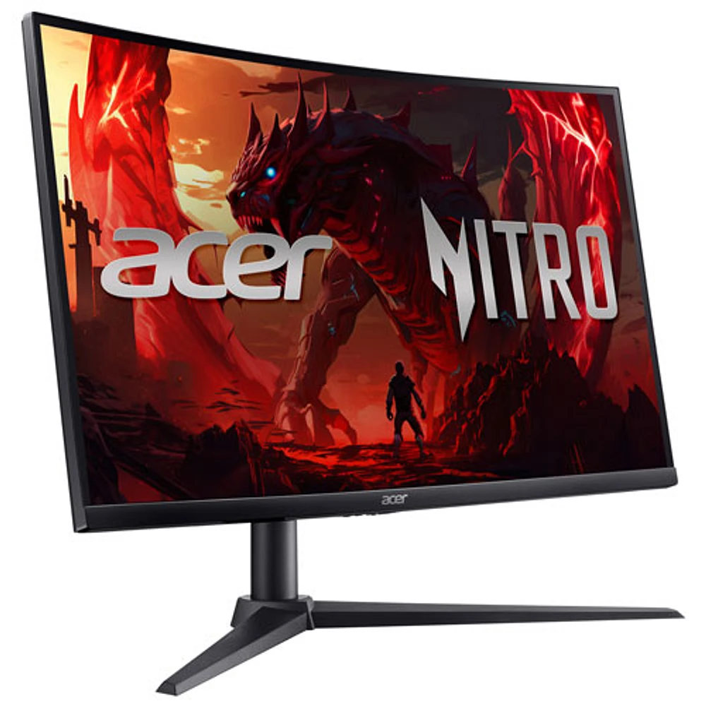 Acer Nitro 31.5" QHD 180Hz 1ms GTG Curved VA LED FreeSync Monitor (XZ320QU) - Only at Best Buy