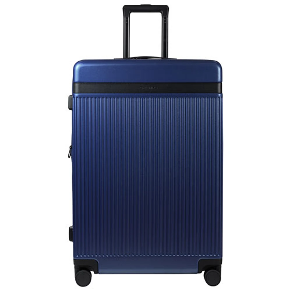 CHAMPS Onyx Collection 3-Piece Hard Side 8-Wheeled Expandable Luggage Set - Navy