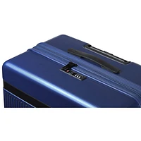 CHAMPS Onyx Collection 3-Piece Hard Side 8-Wheeled Expandable Luggage Set - Navy