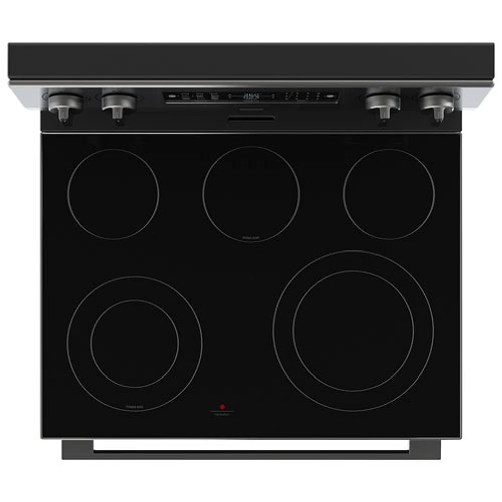 Hisense 30" 5.8 Cu. Ft. True Convection Freestanding Electric Air Fry Range (HBe3502CAS) - Stainless