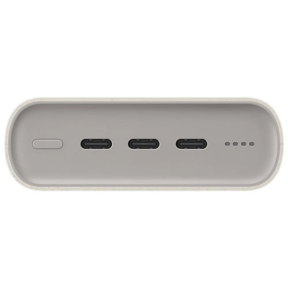 Samsung 20000 mAh 45W PD Fast Charging USB-C Power Bank - Beige