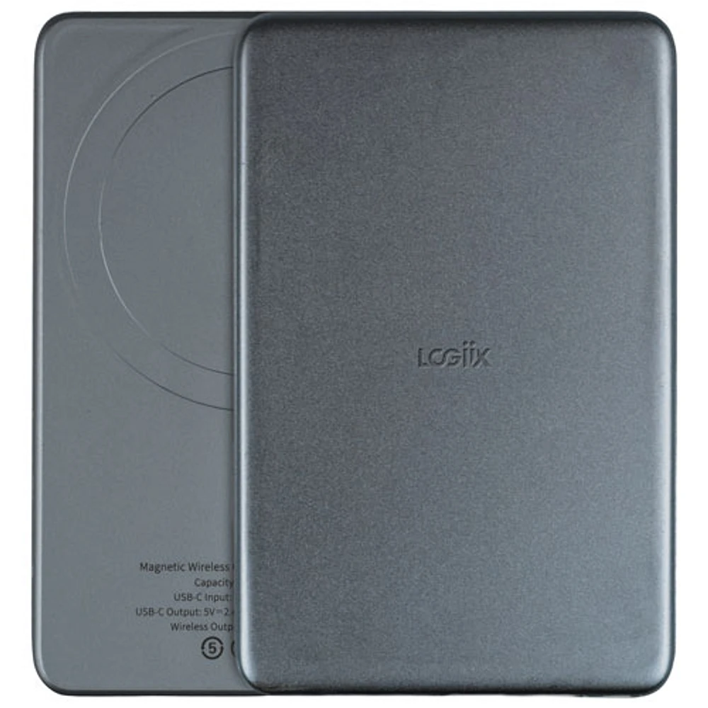 LOGiiX Piston Power MagSlim 5000 mAh 20W PD Power Bank with MagSafe