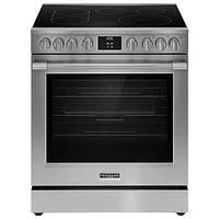 Open Box - Frigidaire Pro 30" 6.2 Cu. Ft. 5-Element Electric Air Fry Range - SS - Perfect Condition