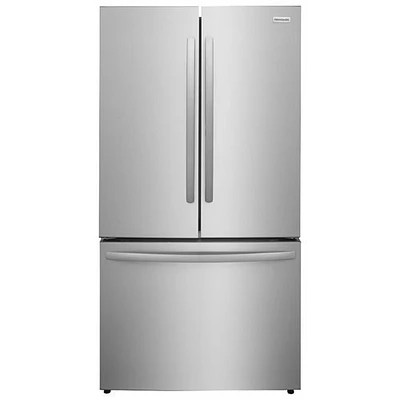 Boîte ouverte - Réfrigérateur à deux portes 28,8 pi³ 36 po de Frigidaire (FRFN2813AF) - Acier inoxydable - Endommagé