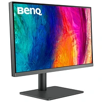 Moniteur de jeu FreeSync ACL IPS UHD 4K 60 Hz de 27 po de BenQ avec temps de réponse de 5 ms (PD2706U) - Gris métallique