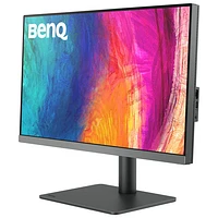 Moniteur de jeu FreeSync ACL IPS UHD 4K 60 Hz de 27 po de BenQ avec temps de réponse de 5 ms (PD2706U) - Gris métallique