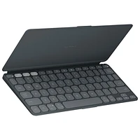 Clavier universel Keys-To-Go 2 de Logitech avec couvercle - Graphite - Anglais