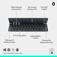 Logitech Keys-To-Go 2 Universal Keyboard with Cover - Graphite - English