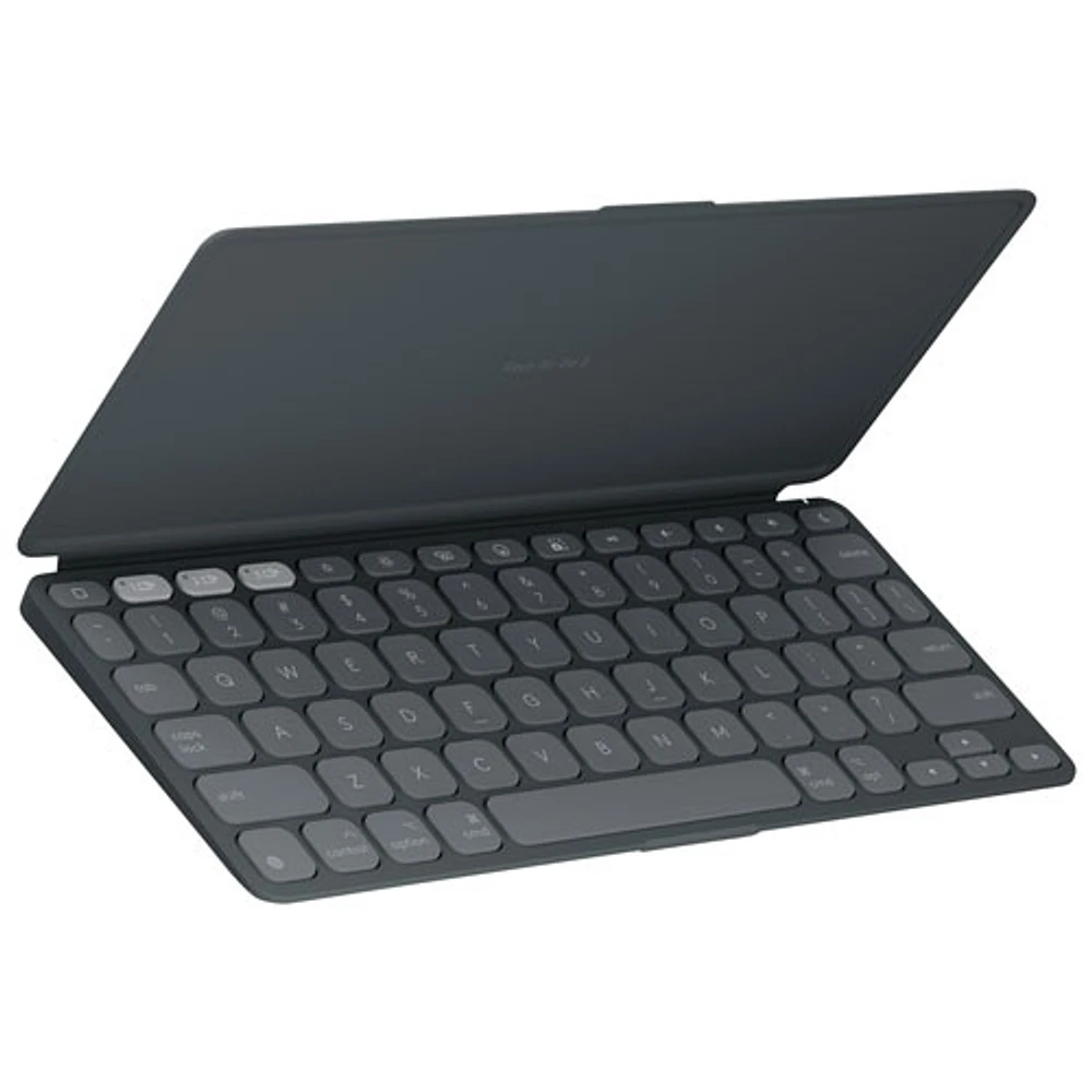 Clavier Keys-To-Go 2 de Logitech pour iPad/iPhone/Mac - Graphite - Anglais