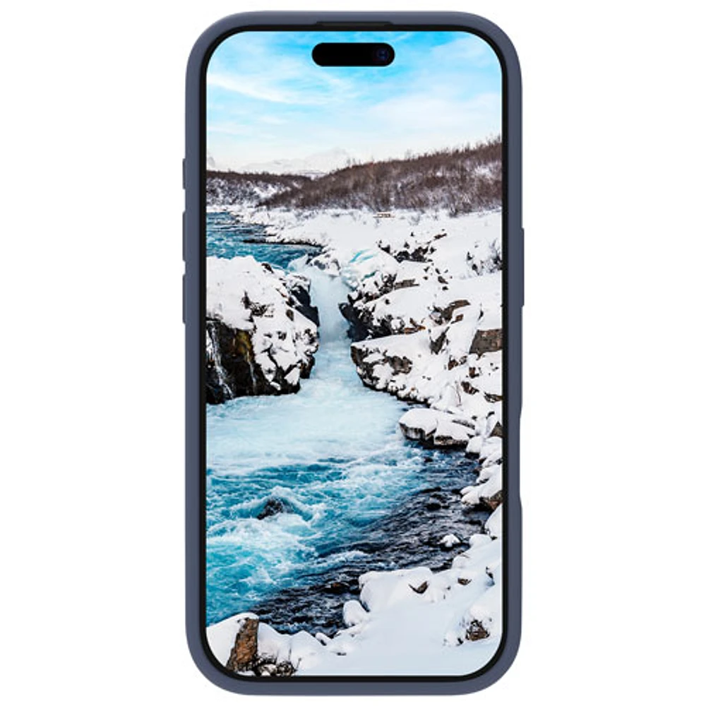 Dbramante1928 Monaco Fitted Hard Shell Case with MagSafe for iPhone 16 Pro - Blue