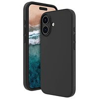 Dbramante1928 Monaco Fitted Hard Shell Case with MagSafe for iPhone 16 Plus - Black