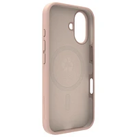 Dbramante1928 Monaco Fitted Hard Shell Case with MagSafe for iPhone 16 - Pink