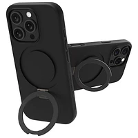 Dbramante1928 Iceland Ultra D3O Kickstand Fitted Hard Shell Case with MagSafe for iPhone 16 Pro Max - Black