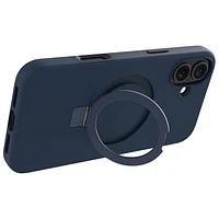 Dbramante1928 Iceland Ultra D3O Kickstand Fitted Hard Shell Case with MagSafe for iPhone 16 Plus - Blue