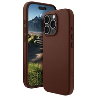 Dbramante1928 Roskilde Fitted Hard Shell Case with MagSafe for iPhone 16 Pro - Brown