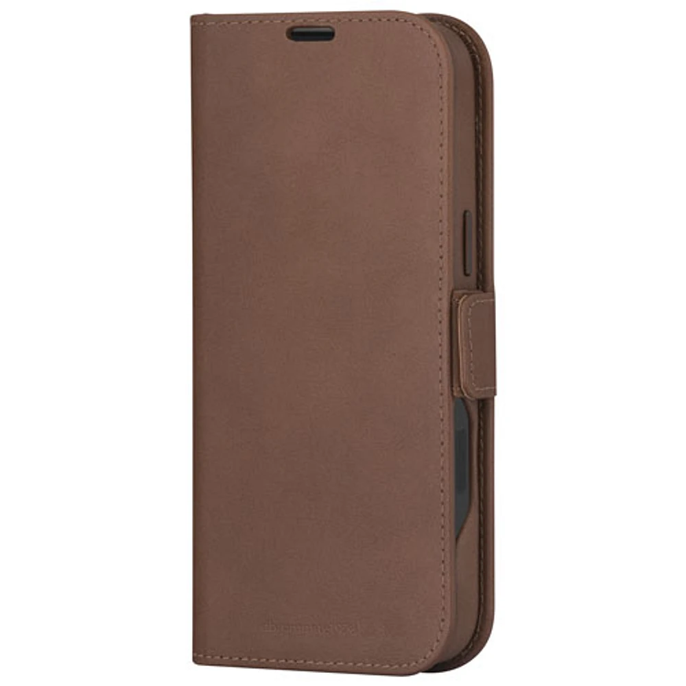 Dbramante1928 Lynge 2-in-1 Wallet Case with MagSafe for iPhone 16 Pro Max - Tan