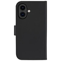Dbramante1928 Lynge 2-in-1 Wallet Case with MagSafe for iPhone 16 - Black