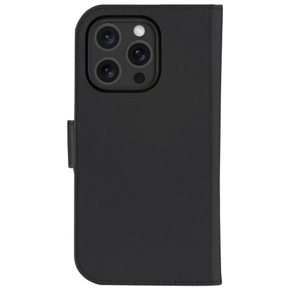 Dbramante1928 Lynge 2-in-1 Wallet Case with MagSafe for iPhone 16 Pro - Black