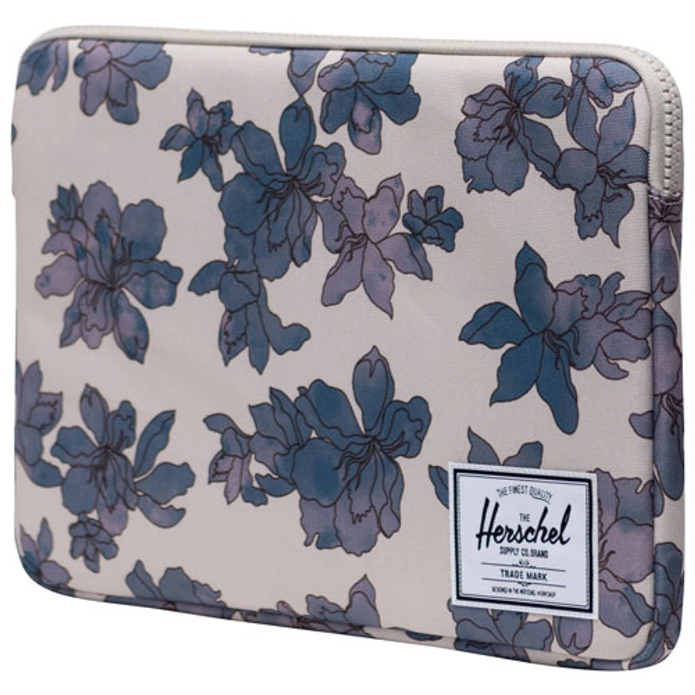 Herschel Supply Co. Anchor 14" MacBook Sleeve - Moonbeam Floral Waves