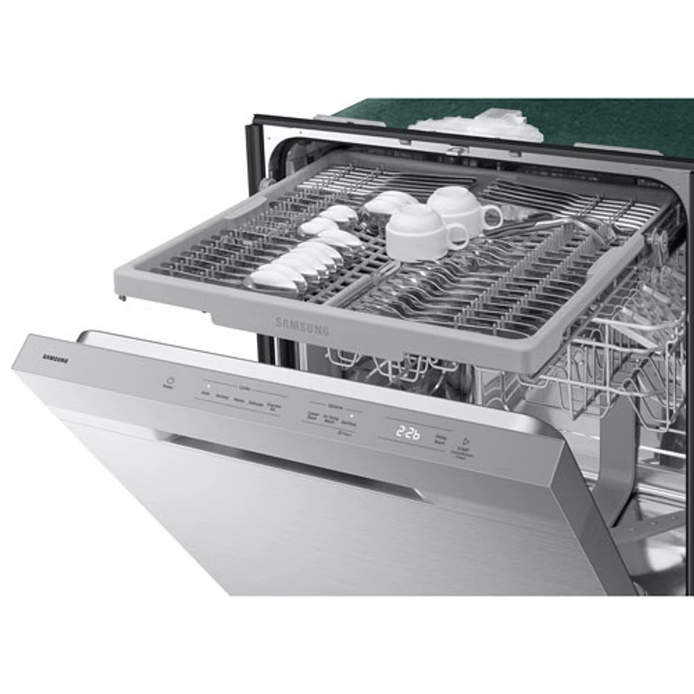 Samsung 24" 48dB Built-In Dishwasher with Third Rack (DW80DG5500SRAA) - Stainless Steel