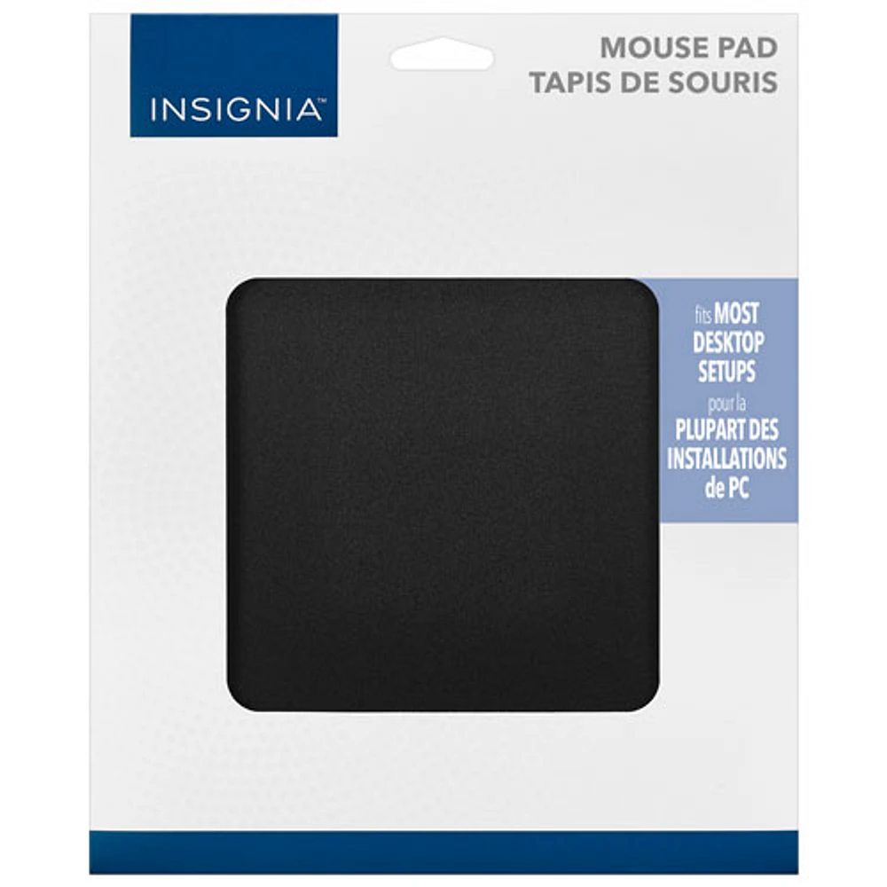 Insignia Mouse Pad (NS-FMP2BK-C) - Black - Only at Best Buy