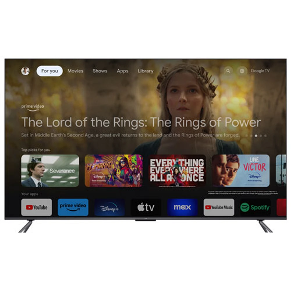 TCL 85" Q5-Class 4K UHD HDR QLED Android Smart TV (85Q550G-CA) - 2023