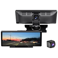 GekoGear Orbit C120 Dash Backup Camera with 10.3" Touchscreen Display & 64GB MicroSD Card