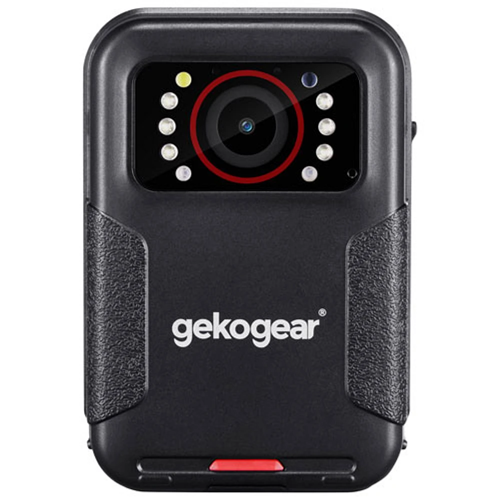 GekoGear Aegis 110 Full HD 1080p Body Camera with 2" LCD Screen