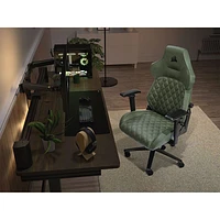 Fauteuil de jeu ergonomique en tissu TC500 LUXE de Corsair - Sherwood