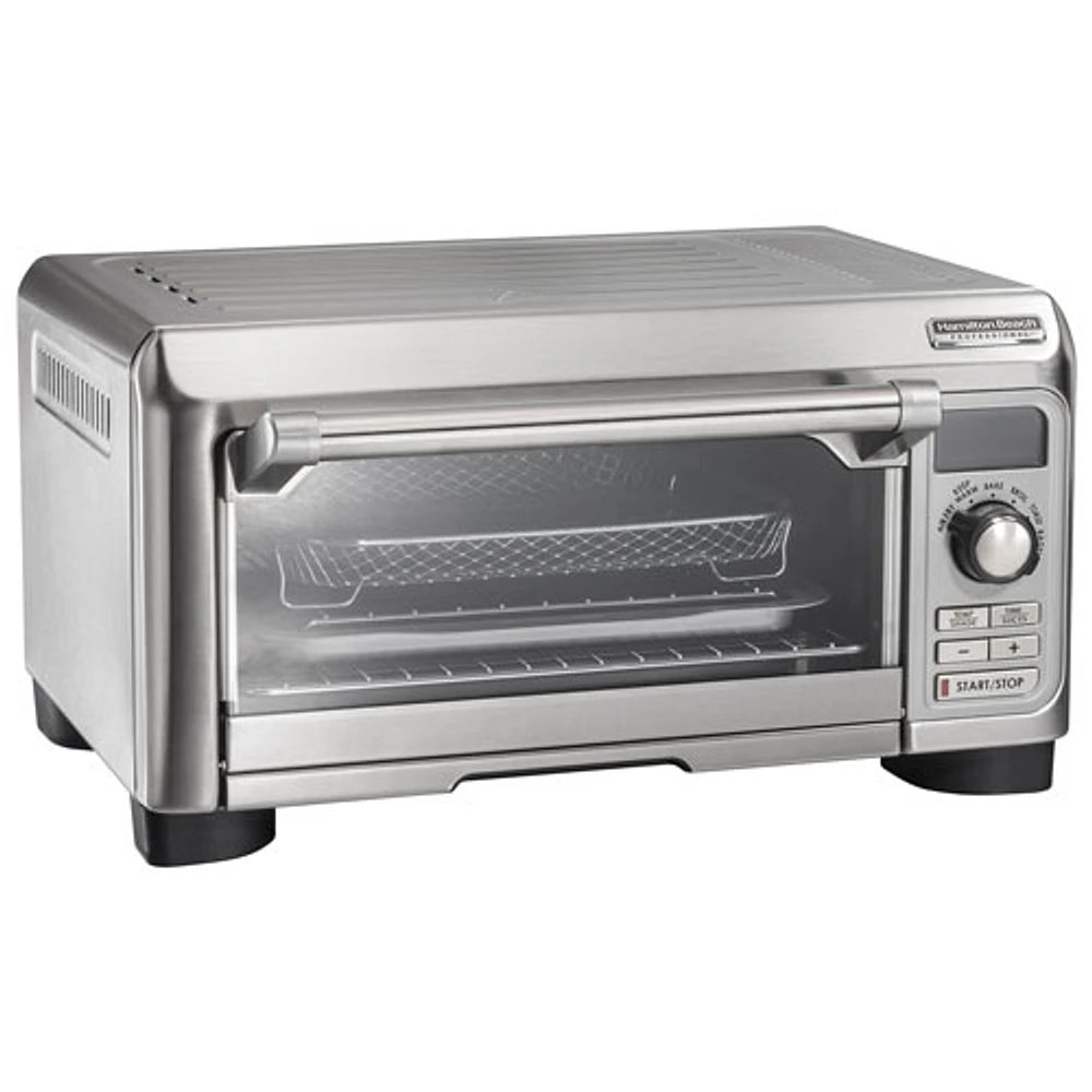 Hamilton Beach Professional Sure-Crisp Air Fry Digital Toaster Oven - Stainless Steel