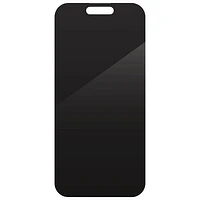 Protecteur d'écran en verre Privacy d'InvisibleShield by Zagg pour iPhone 16/15