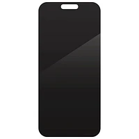 Protecteur d'écran en verre Privacy d'InvisibleShield by Zagg pour iPhone 16 Plus/15 Plus