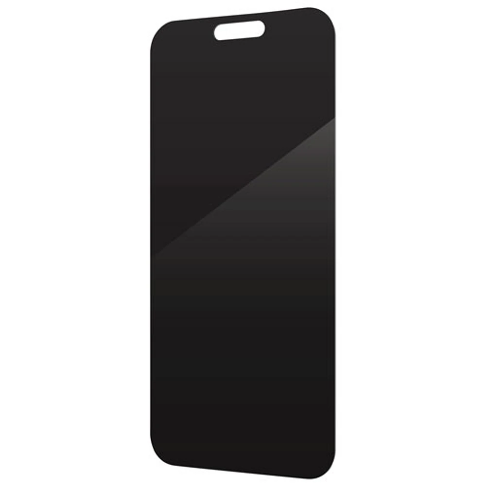 Protecteur d'écran en verre Privacy d'InvisibleShield by Zagg pour iPhone 16 Plus/15 Plus