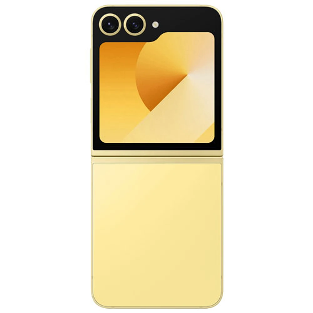 TELUS Samsung Galaxy Z Flip6 5G 256GB - Yellow - Monthly Financing