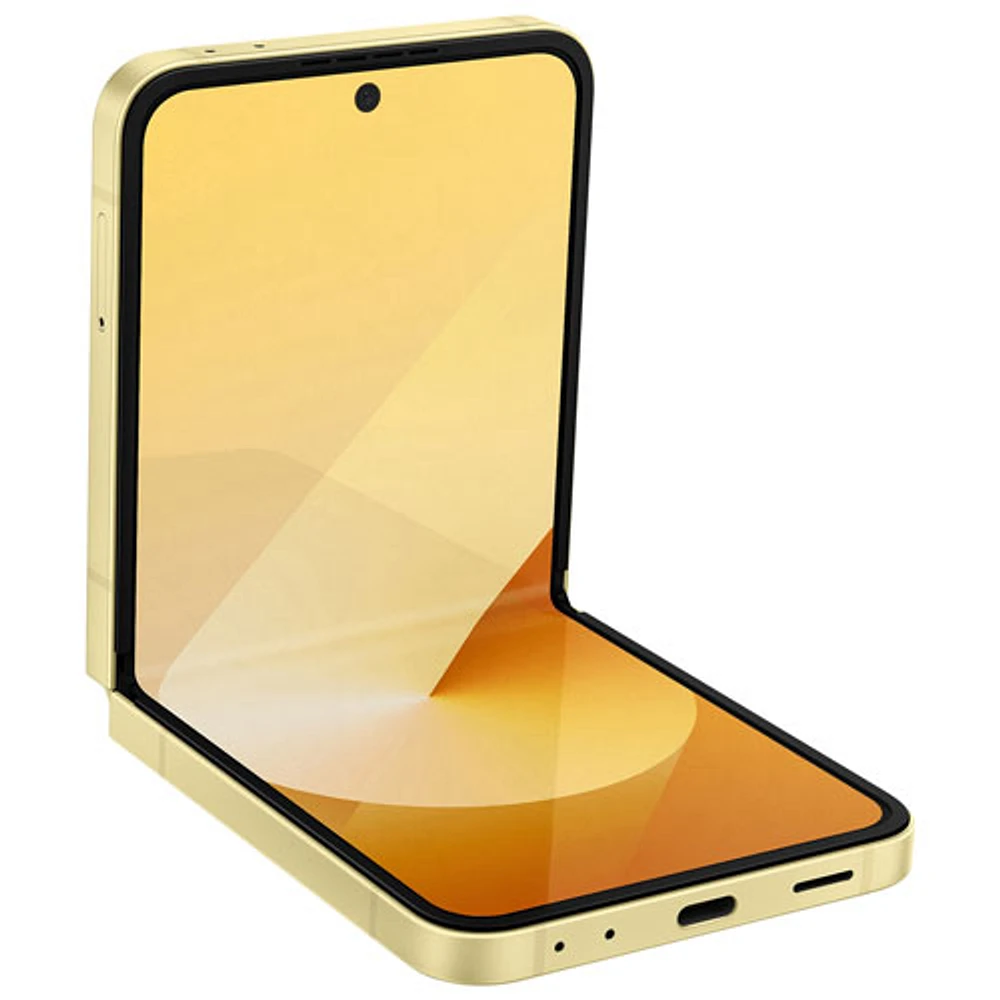 TELUS Samsung Galaxy Z Flip6 5G 256GB - Yellow - Monthly Financing