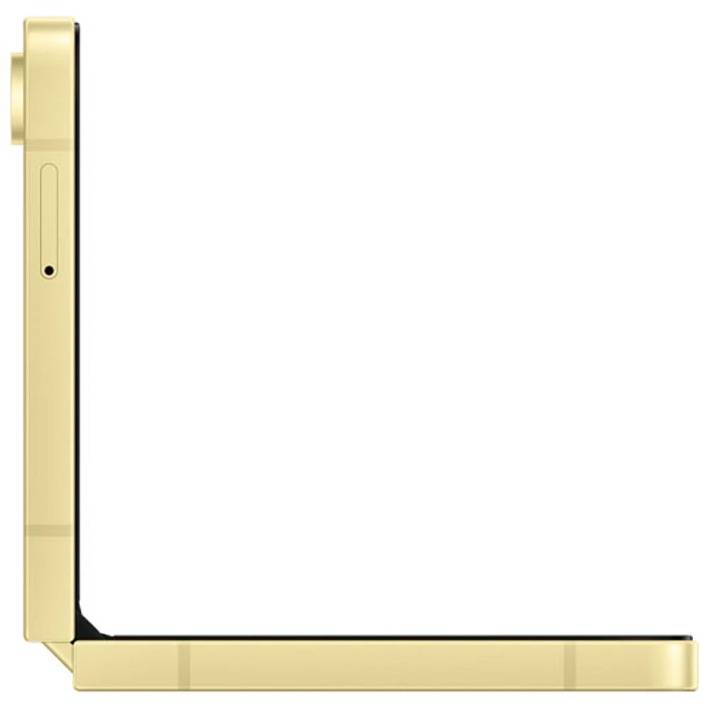 TELUS Samsung Galaxy Z Flip6 5G 256GB - Yellow - Monthly Financing