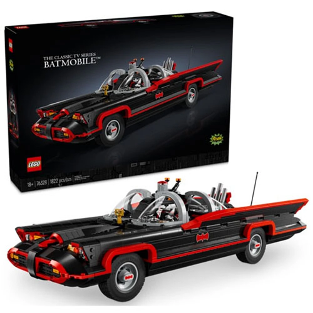 DC Super Heroes de LEGO Batman : La Batmobile de la série télé classique - 1822 pièces (76328)