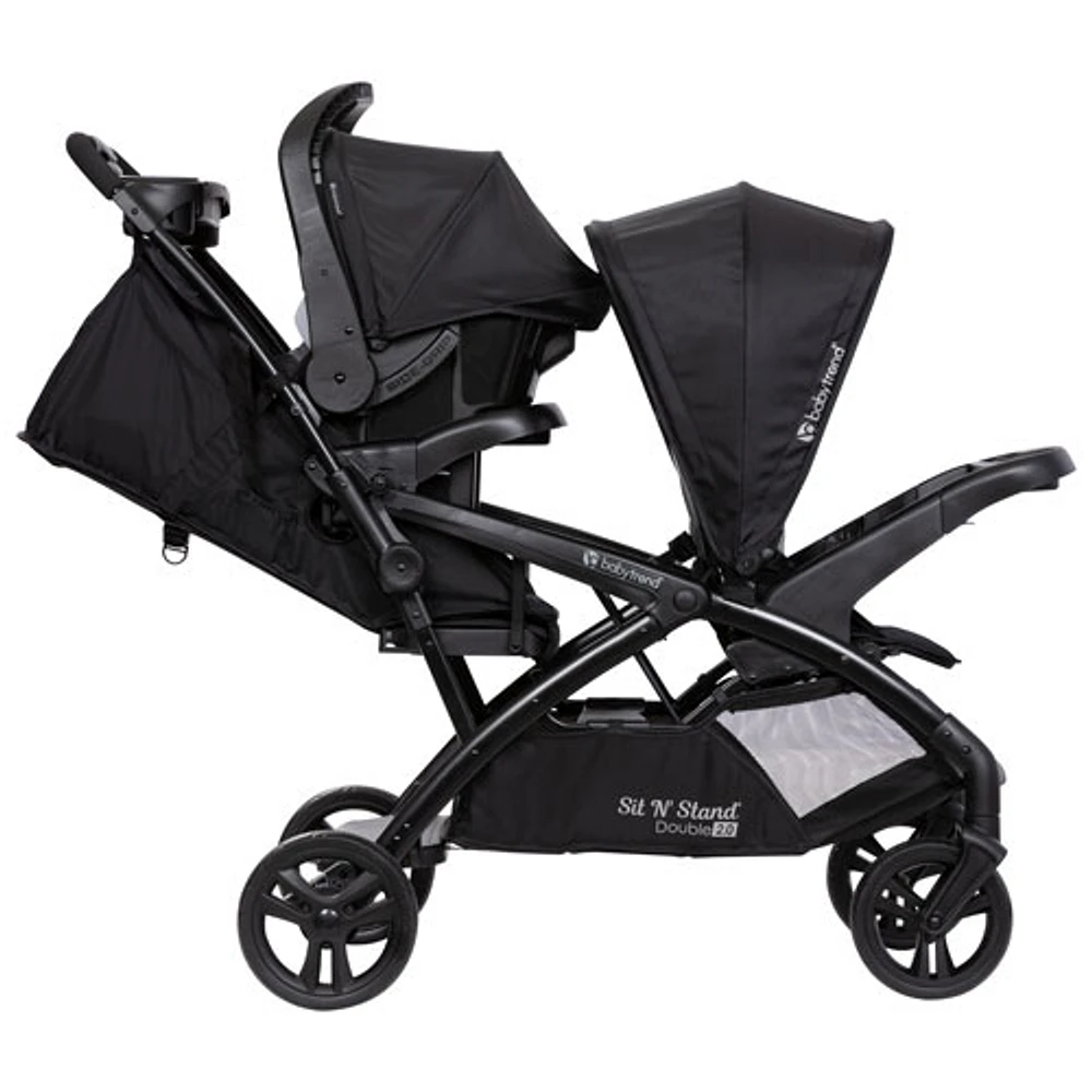 Baby Trend Sit N' Stand Double 2.0 Stroller - Black