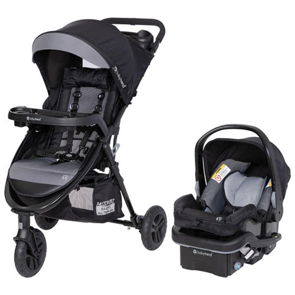 Système de voyage tout-terrain avec siège d'auto pour bébé EZ-Lift Plus de Baby Trend - Noir