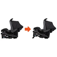 Système de voyage tout-terrain avec siège d'auto pour bébé EZ-Lift Plus de Baby Trend - Noir