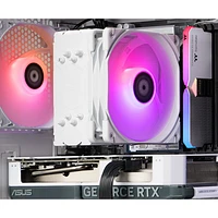 Thermaltake Quartz i460 Gaming PC (Intel Core i5-14400F/16GB RAM/1TB SSD/GeForce RTX 4060) - En