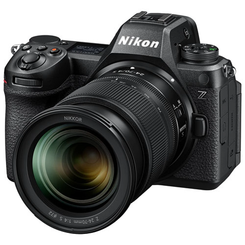 Appareil photo sans miroir plein format Z 6III de Nikon avec objectif NIKKOR Z 24-70 f/4S