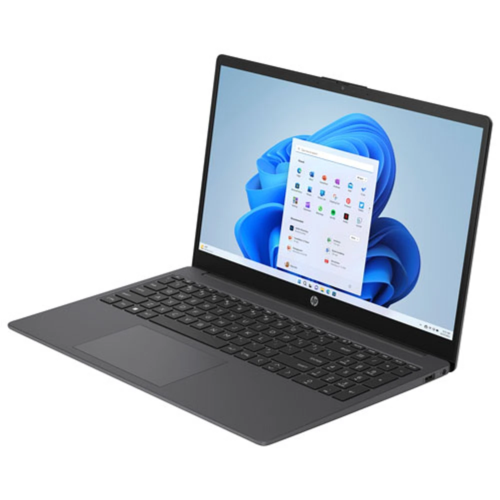 Portable de 15,6 po de HP - Gris craie (Core i3 N305 d'Intel/RAM 8 Go/SSD 512 Go/Windows 11)