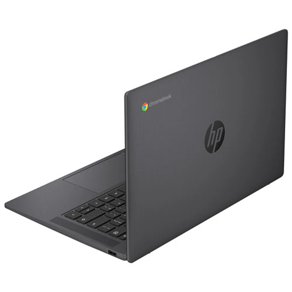 Chromebook de 14 po de HP - Argenté glacier (N100 série N d'Intel/RAM 4 Go/SSD 128 Go/ChromeOS)